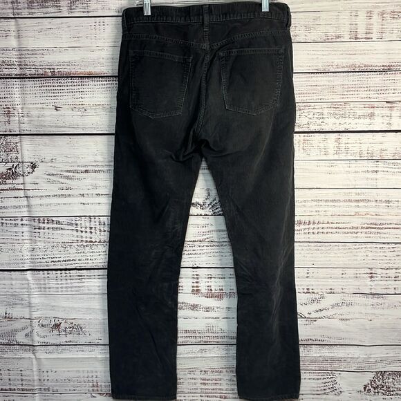 J. Crew 1040 Corduroy Pants Mens 32x32 Dark Blue Gray - Picture 2 of 9